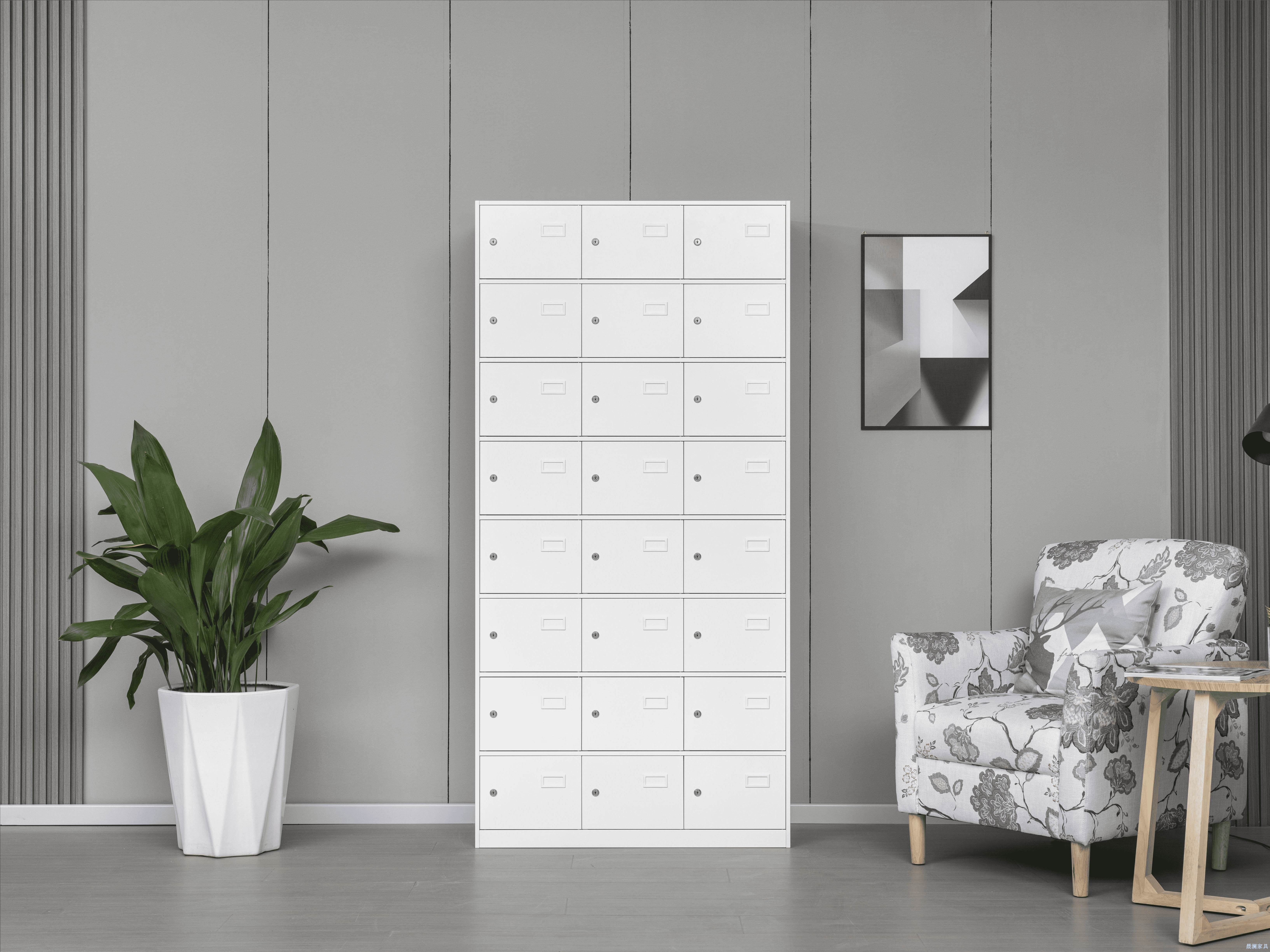 二十四門更衣柜