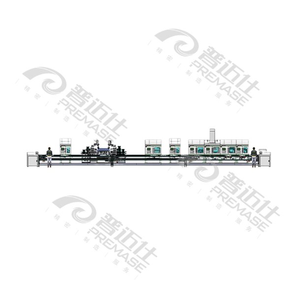 新能源汽車電池冷卻管組裝檢測(cè)生產(chǎn)線