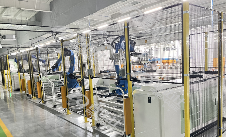 汽車電池冷卻管組裝檢測生產線