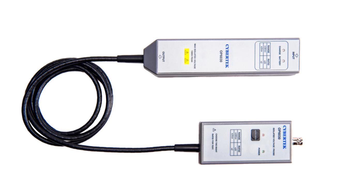 知用CYBERTEK隔離電壓探頭OP6030超高共模抑制比30V/50MHz