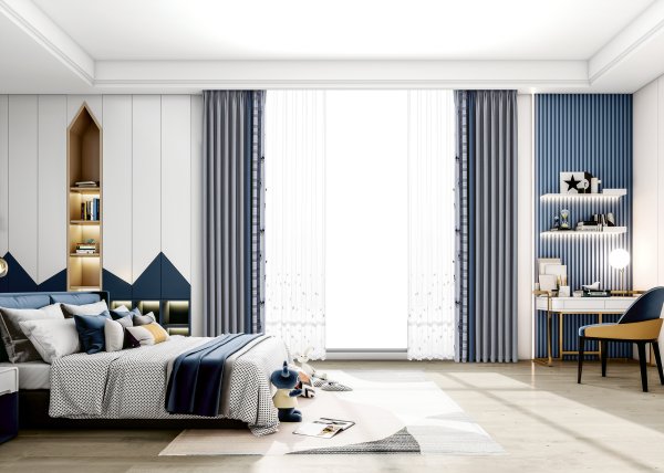 兒童窗簾效果圖 (3)