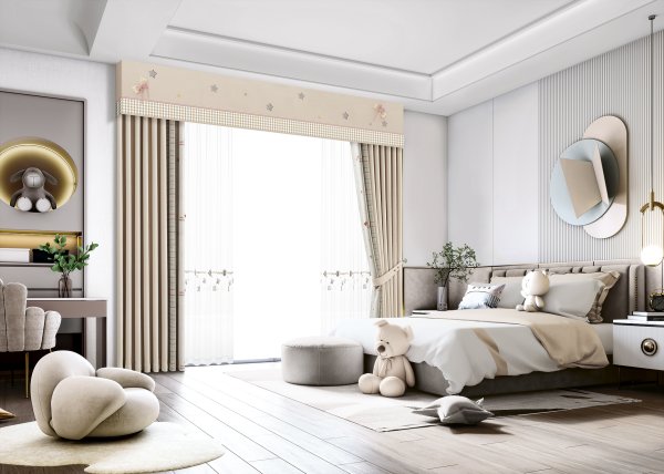 兒童窗簾效果圖 (15)