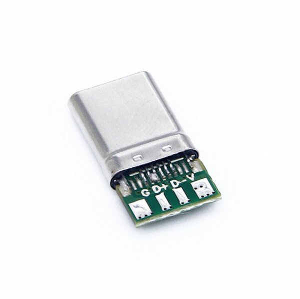 TYPE-C 公座 16Pin 帶56K電阻充電導數(shù)據(jù)板