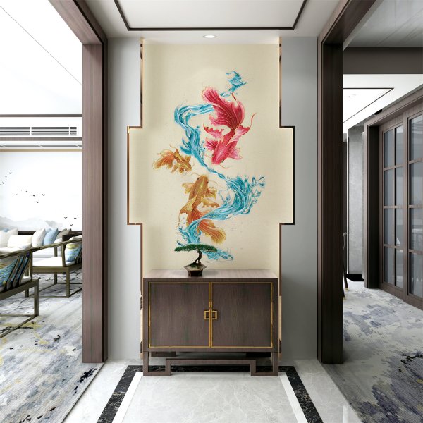 獨繡喜慶裝飾畫（8）