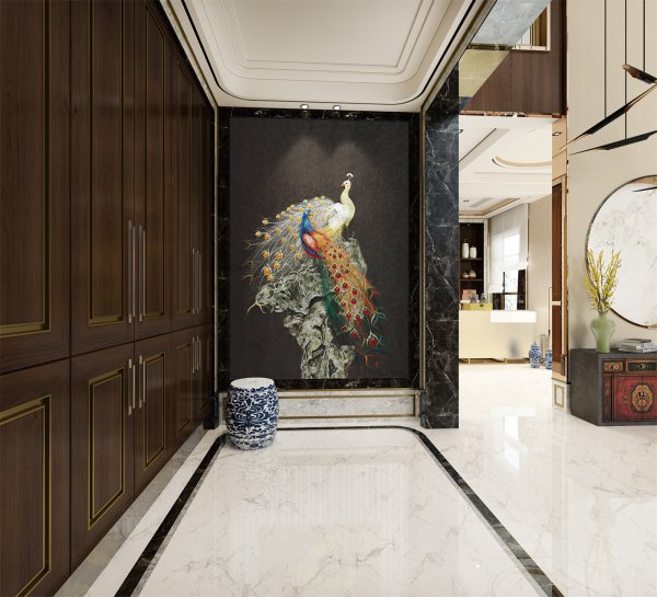 獨繡喜慶裝飾畫（13）