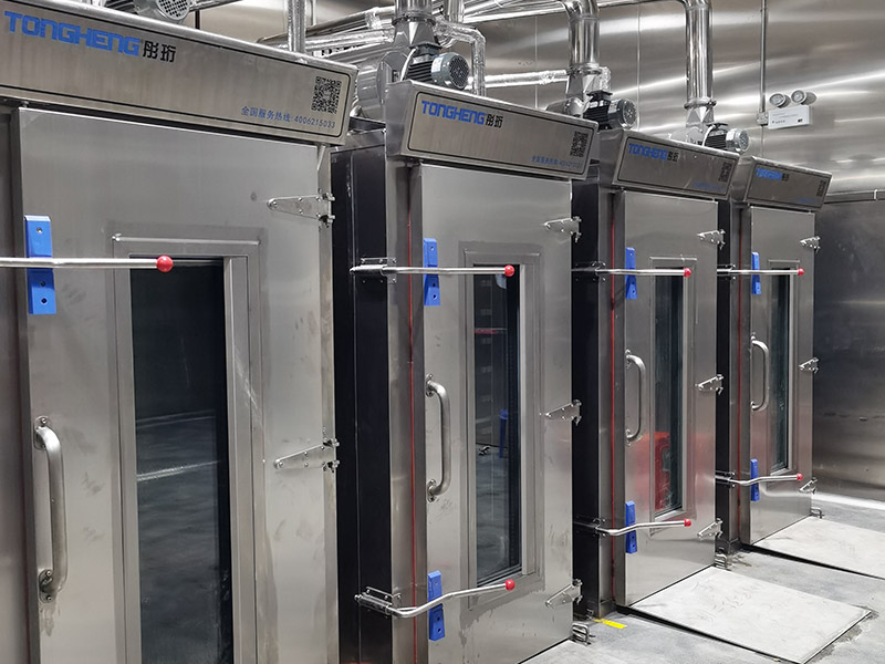 廣東番禺某食品廠-單門雙車蒸柜