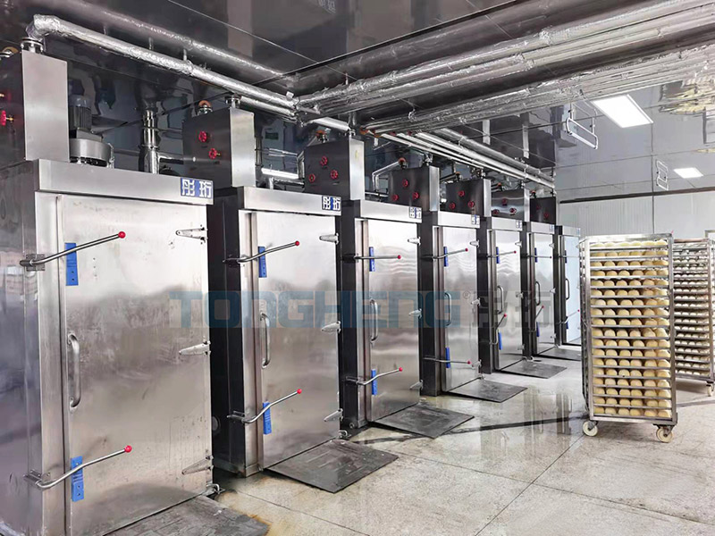 湖北武漢某食品廠-單門雙車蒸柜