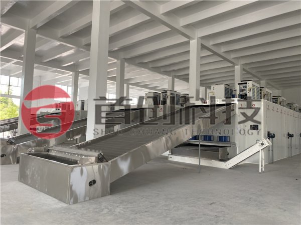 網(wǎng)帶式辣椒烘干機