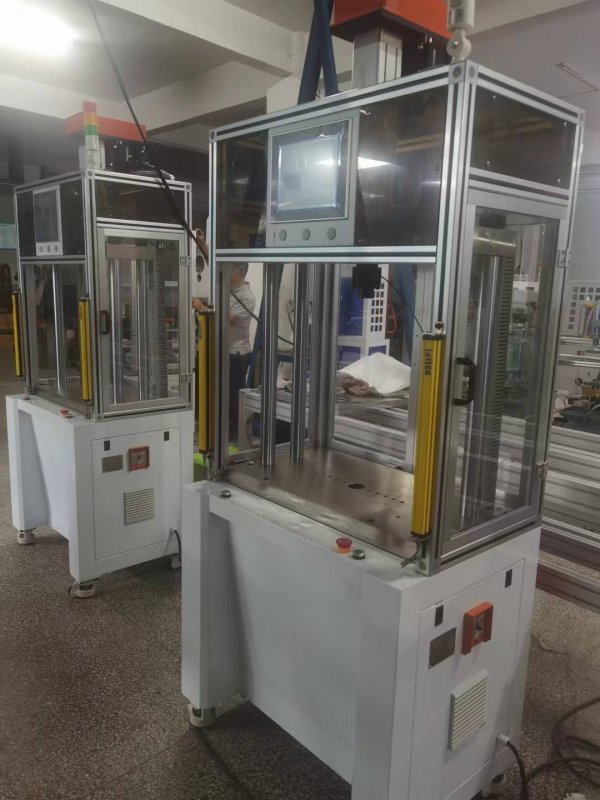 3T精密四柱伺服壓機1T-汽車行業(yè)電磁閥