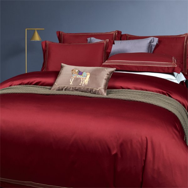 朵紅(進(jìn)口100支雙股棉),床上用品四件套