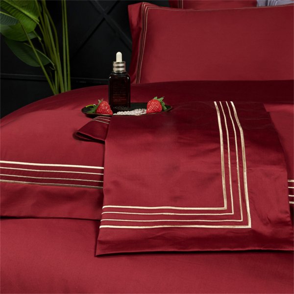 朵紅(進(jìn)口100支雙股棉),床上用品四件套