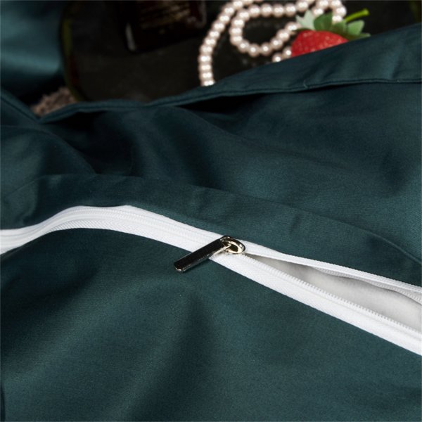 松花綠(進口100支雙股棉),床上用品四件套