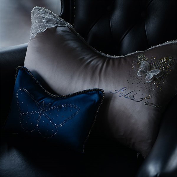 真絲面料枕頭定制