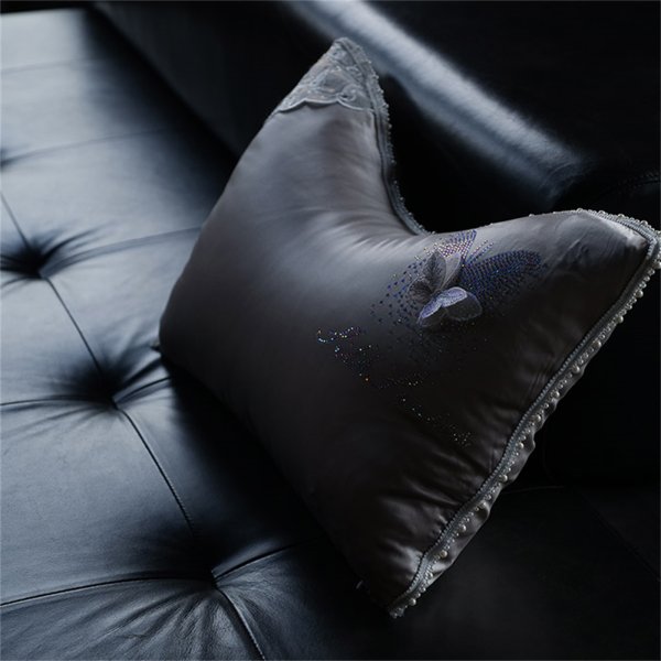 真絲面料枕頭定制