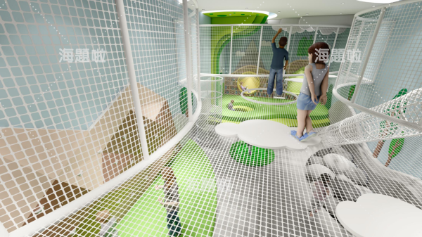 西庭會(huì)所室內(nèi)親子多功能閱讀區(qū)