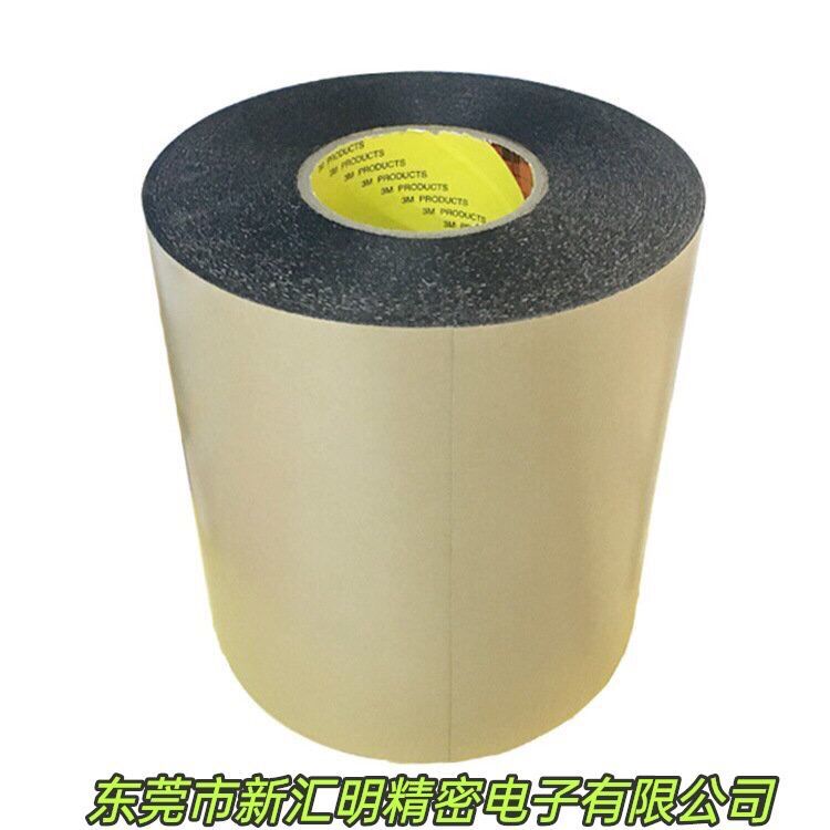 3M93420/3M93425/3M93430抗起翹跌落耐溶劑黑PET雙面膠