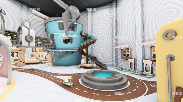 天津歡樂谷室內餅干警長