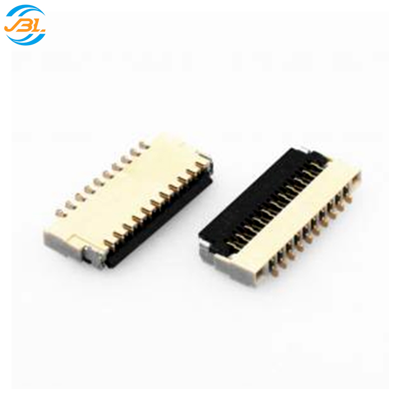 Locktype Fpc Connector 0.3mm hinged lock SMT H1.0mm bottom contacts FPC/FFC connectors
