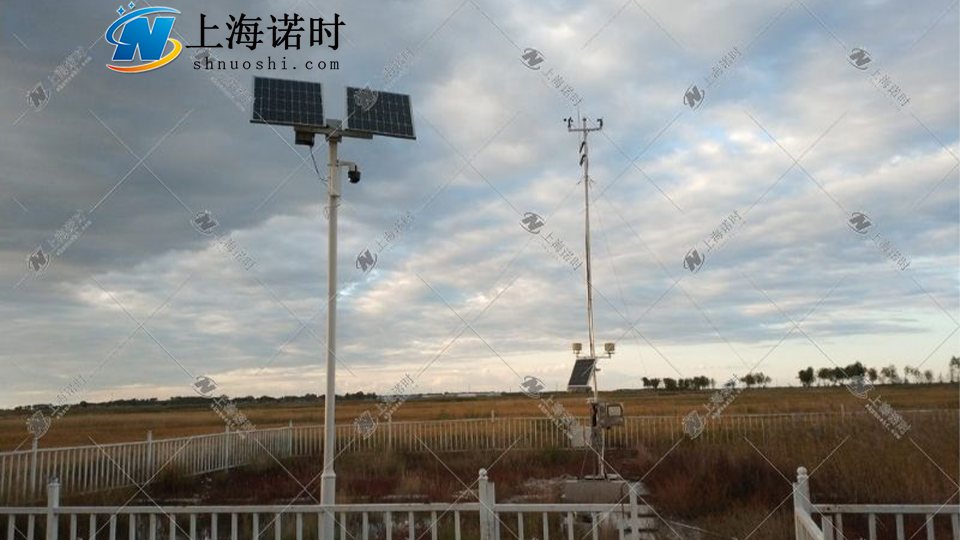 吉林白沙灘灌區自動氣象站安裝完工