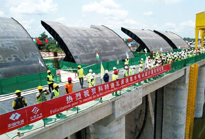 科特迪瓦波波里水電站(3*37.43MW)