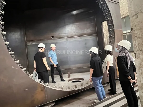 75TPD sludge incinerator project started！