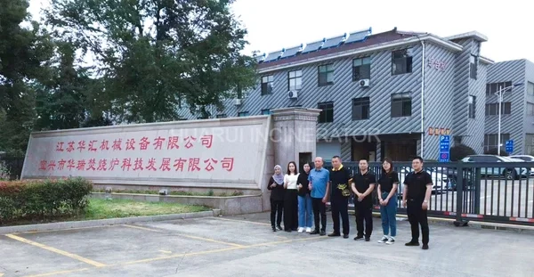 75 tons of sludge incinerator project started!