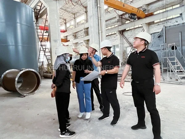 75 tons of sludge incinerator project started!