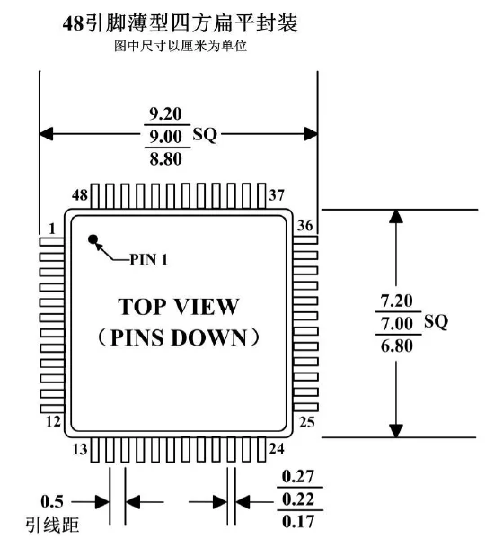MT9804封裝圖2 MT9804封裝圖2