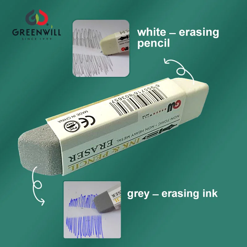 Ink And Pencil Eraser Supplier-Greenwill Stationery