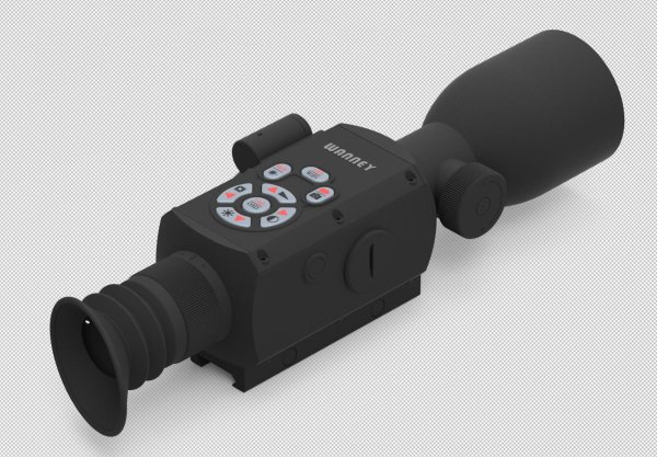 Night Vision Rifle Scope (200 meters)