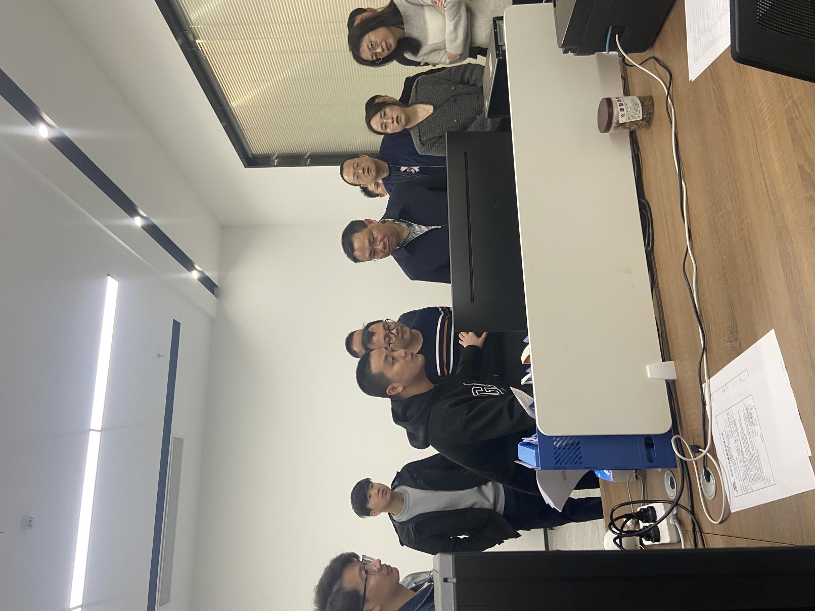 臺州灣區管委會考察團至我司走訪調研