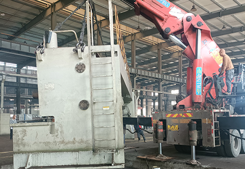 紹興長立鋼結(jié)構(gòu)設備吊裝項目