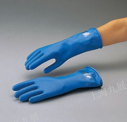 原装进口HanakiF-TELON耐酸手套(耐氟酸、王水等强酸)B-22