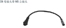 Temposonics 配件   D6母接頭轉(zhuǎn)MS公接頭   型號(hào)：253245-1    型號(hào)：253245-2 