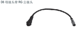 Temposonics 配件 D6母接頭帶RG公接頭   型號：253248-1 型號：253248-2