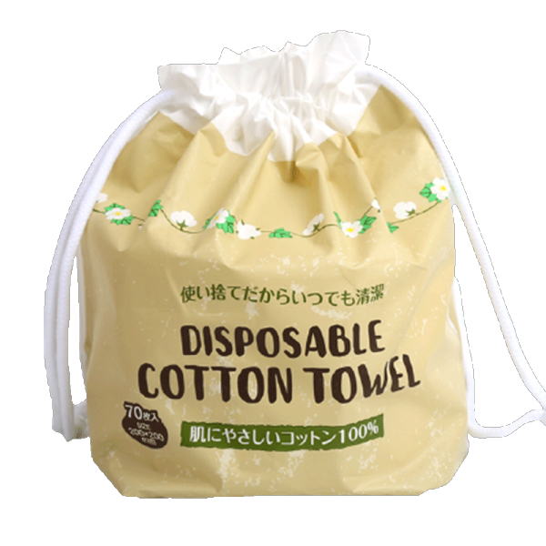 宇津木全棉柔膚洗臉巾（卷巾）70張