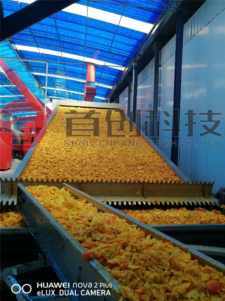 果渣干燥生產(chǎn)線