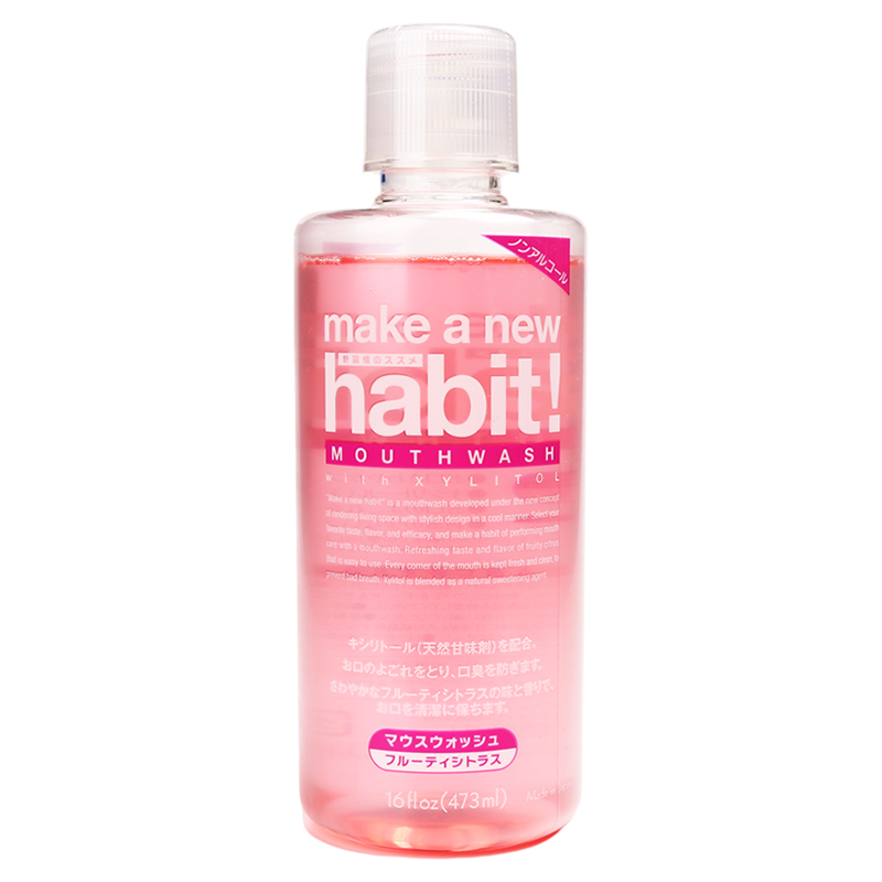 habit 水果柑橘 漱口水473ml