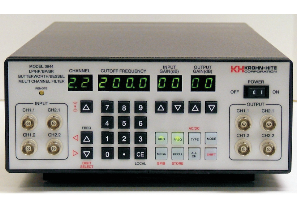 Krohn-Hite Model 3944可編程濾波器