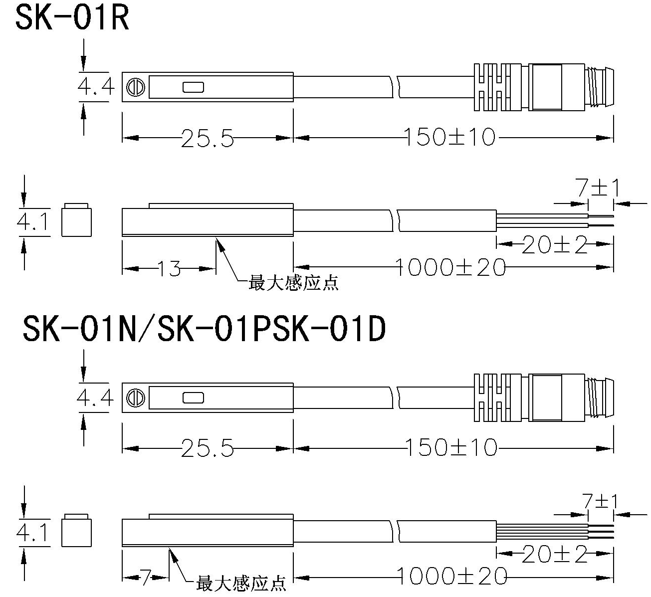 SK-01 系列 磁性開關