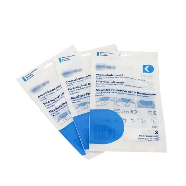 Mask packing bag