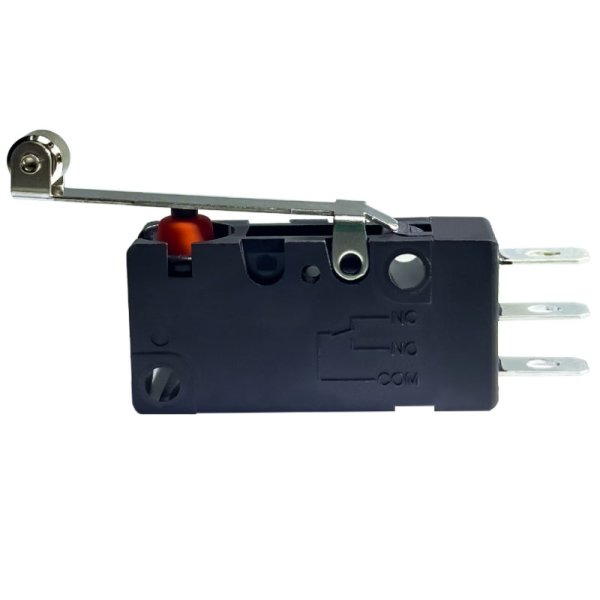 原裝防水防塵微動開關三線行程限位滑輪直桿模擬壓桿高壽命