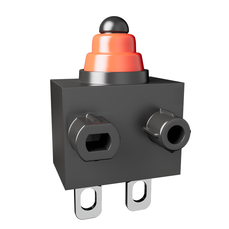 IP67防水微動開關小型行程限位開關2腳防油防塵常開/閉帶線