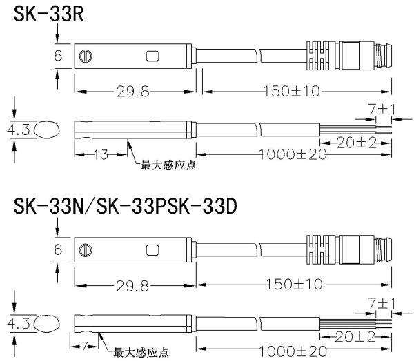 SK-33 系列 磁性開關(guān)