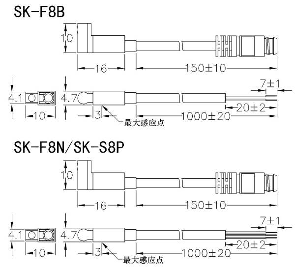 SK-F8B 系列 磁性開關