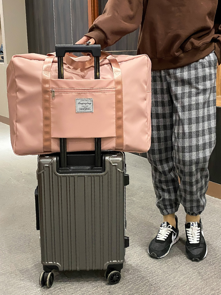 旅行包大容量女超大拉桿手提出差便攜待產收納包運動健身包行李袋