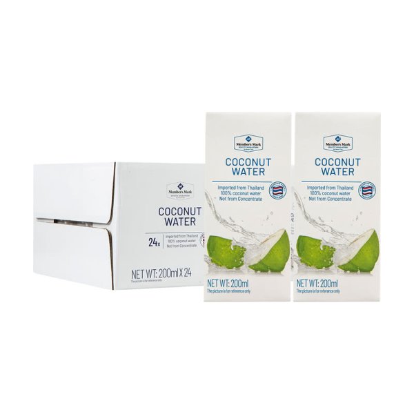 山姆100%椰子水200ml盒裝