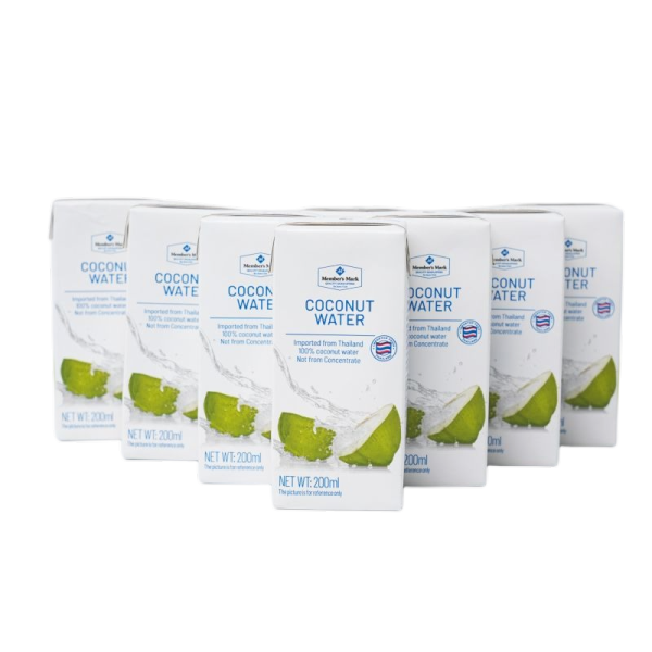 山姆100%椰子水200ml盒裝