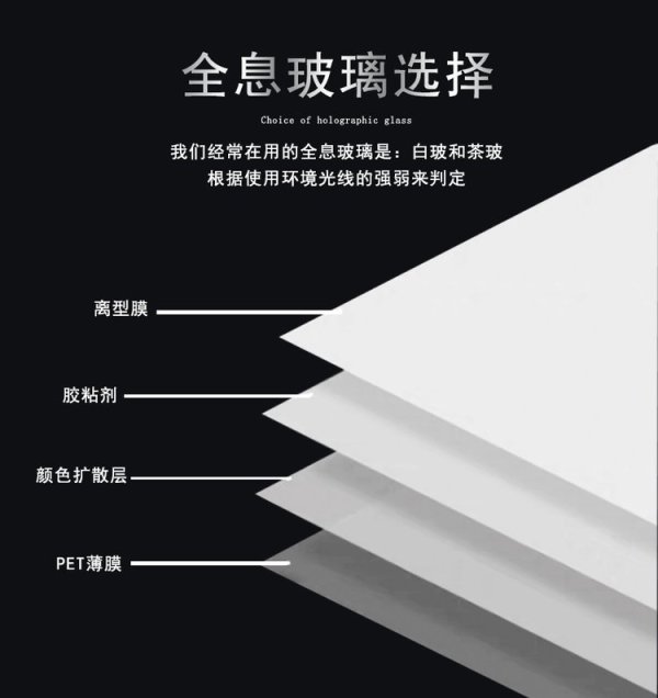 全息透明展示柜