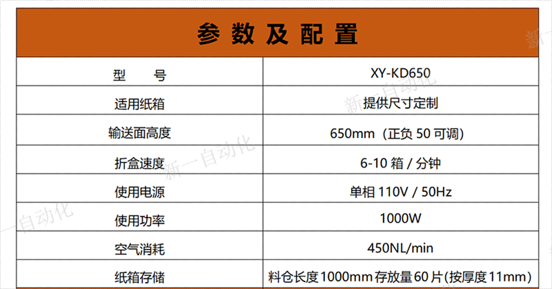 自動開箱扣底機